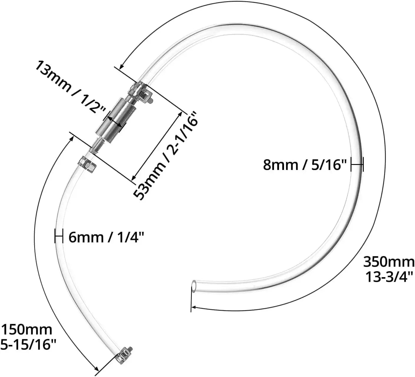 Brake Bleeder Hose – One-Way Valve for Mess-Free Bleeding