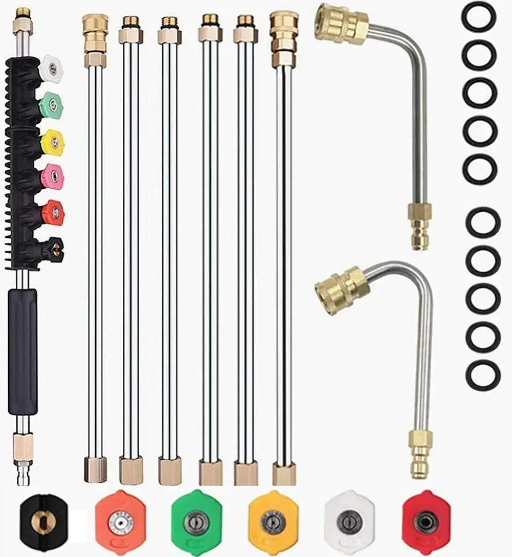 [Upgraded] Powerful Morale Pressure Washer Extension Wand Set
