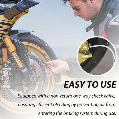 Brake Bleeder Hose – One-Way Valve for Mess-Free Bleeding