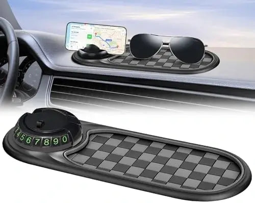 Multifunctional Car Anti-Slip Mat with Phone Holder